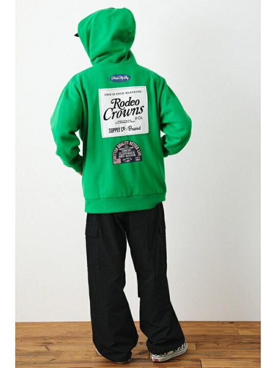楽天市場】【SALE／20%OFF】メンズLOGO MANY PATCHESパーカー RODEO 