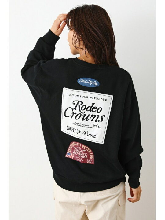 楽天市場】【SALE／20%OFF】LOGO MANY PATCHESスウェット RODEO CROWNS 