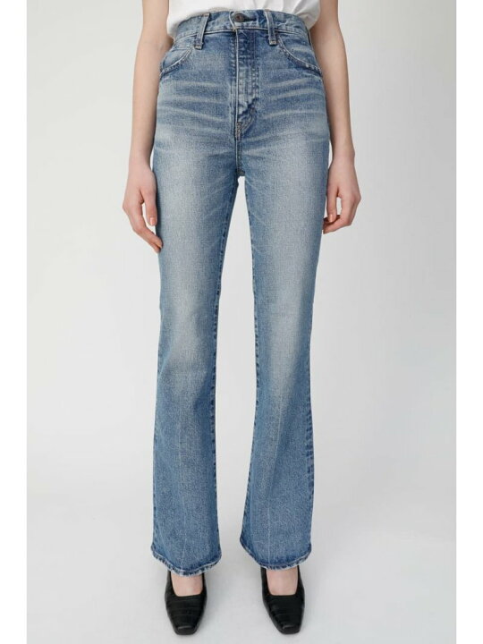 楽天市場 Mvs Flare L Moussy マウジー パンツ ジーンズ ジーンズその他 ブルー ブラウン 送料無料 Rakuten Fashion シェルターウェブストア