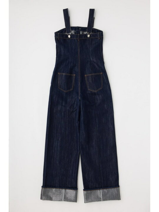 楽天市場】【SALE／50%OFF】GLITTER DENIM オールインワン MOUSSY