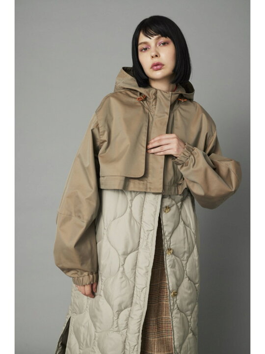 楽天市場】【SALE／40%OFF】Layered blouson HeRIN.CYE ヘリンドット 