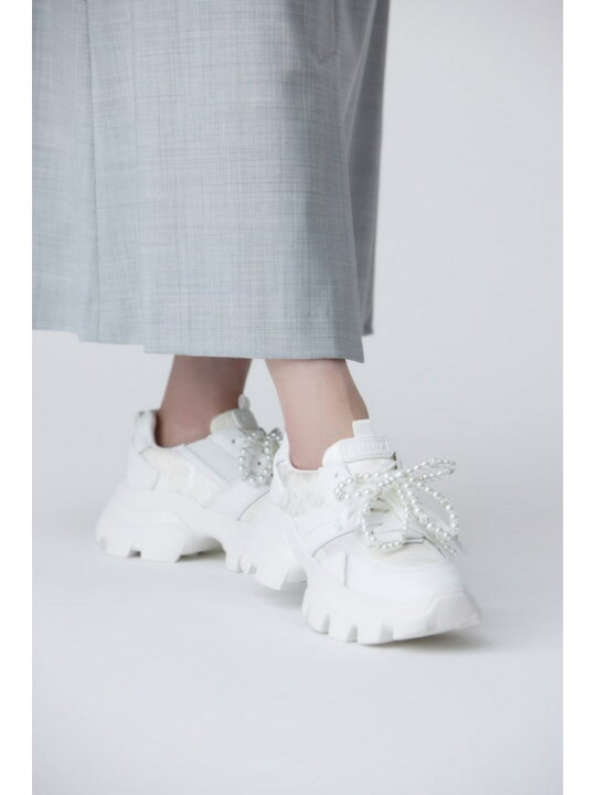 STACCATO（スタッカート） スニーカー ドルチェブライトボリュームスニーカー レディース : ZOZOTOWN Yahoo!店 - 通販 -  Yahoo!ショッピング STACCATO フリル STACCATO スタッカート ドルチェボリュームスニーカー ホワイト