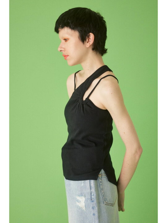 楽天市場】Cutting tanktop HeRIN.CYE ヘリンドットサイ トップス 