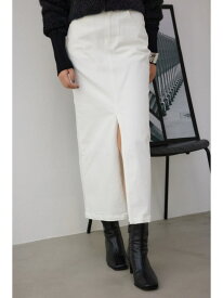 AZUL DENIM/ハイウエストスカート AZUL BY MOUSSY アズールバイマウジー スカート その他のスカート ホワイト ブラック ブルー【送料無料】[Rakuten Fashion]