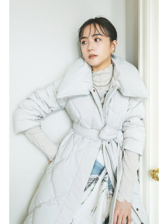 楽天市場】【SALE／10%OFF】ビッグカラーキルティングダウンCT rienda 