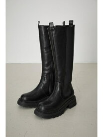 【SALE／30%OFF】TRACK SOLE LONG BOOTS AZUL BY MOUSSY アズールバイマウジー シューズ・靴 ブーツ ブラック【RBA_E】【送料無料】[Rakuten Fashion]