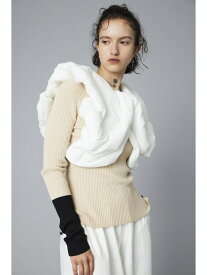 【SALE／50%OFF】Decorative bolero HeRIN.CYE ヘリンドットサイ ジャケット・アウター その他のジャケット・アウター ブラック ホワイト【RBA_E】【送料無料】[Rakuten Fashion]
