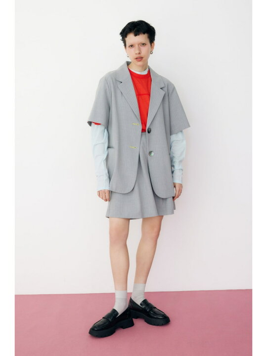 楽天市場】Stripe half sleeve jacket HeRIN.CYE ヘリンドットサイ 