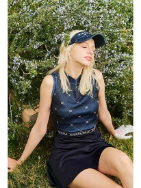 【RIENDA GOLF】モックネックロゴノースリTOP rienda リエンダ トップス ノースリーブ・タンクトップ ホワイト ネイビー パープル【送料無料】[Rakuten Fashion]