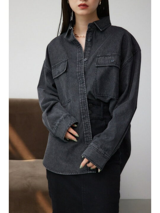 楽天市場】【SALE／30%OFF】ルーズポケットシャツ AZUL BY MOUSSY 