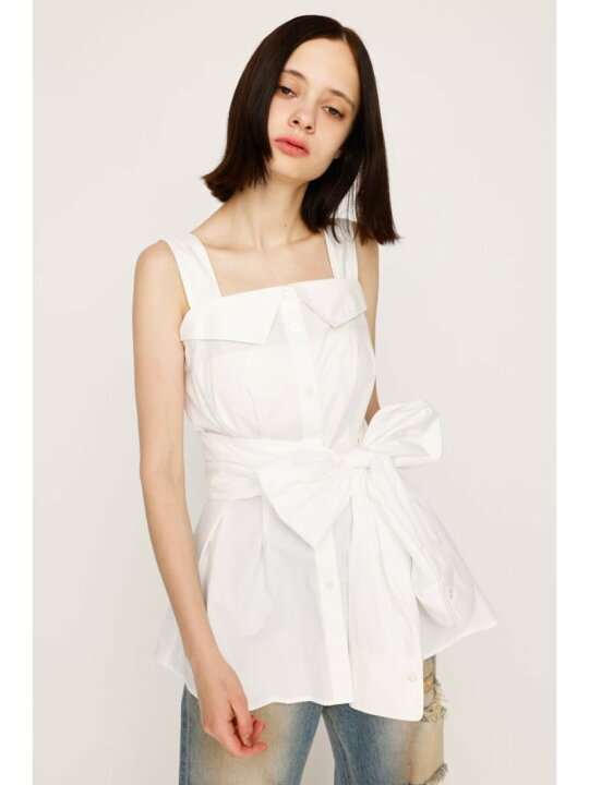 楽天市場】【SALE／60%OFF】SHIRT DETAIL CAMI トップス SLY スライ 