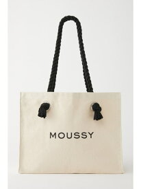 MOUSSY SOUVENIR ショッパー MOUSSY マウジー バッグ その他のバッグ ホワイト ブラック[Rakuten Fashion]