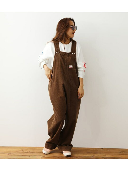 楽天市場】【SALE／50%OFF】WIDEコーデュロイサロペット RODEO CROWNS 