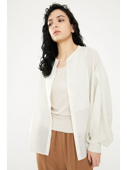 楽天市場】【SALE／60%OFF】バルーンスリーブシャツ HeRIN.CYE ヘリン 