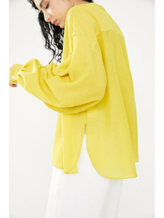 楽天市場】【SALE／60%OFF】バルーンスリーブシャツ HeRIN.CYE ヘリン 