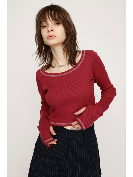 楽天市場】CUT RIB BASIC トップス SLY スライ トップス カットソー・T 