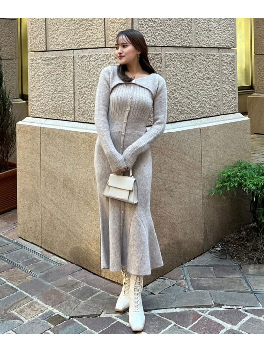 楽天市場】【SALE／50%OFF】many way カーデSET Knit OP rienda 