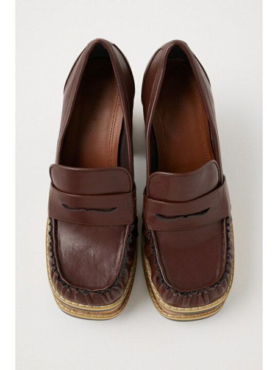 楽天市場】【SALE／50%OFF】PLATFORM SQUARE ローファー MOUSSY 