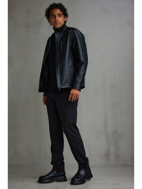 楽天市場】【SALE／50%OFF】フェイクレザーシングルライダース 