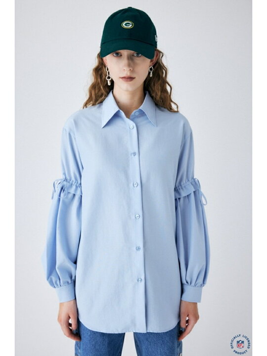 楽天市場】MULTI GATHER SLEEVE シャツ MOUSSY マウジー トップス 