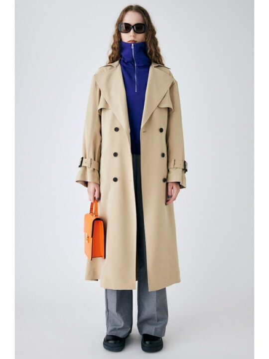 楽天市場】【SALE／35%OFF】DRAPE トレンチコート MOUSSY マウジー 