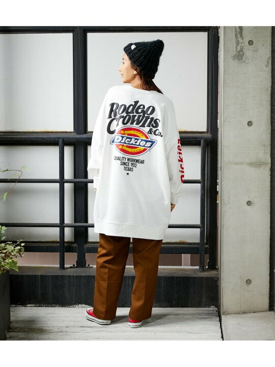 楽天市場 Dickiesボリュームスリーブワンピース Rodeo Crowns Wide Bowl ロデオクラウンズワイドボウル ワンピース 5ー9分袖ワンピース ホワイト ブラック グリーン 送料無料 Rakuten Fashion シェルターウェブストア