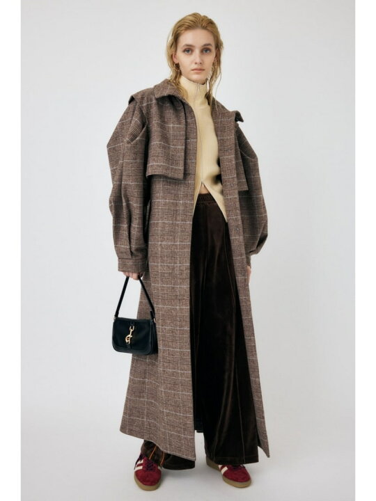楽天市場】【SALE／60%OFF】LAYERED DESIGN ロングコート MOUSSY 