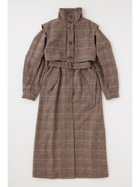 楽天市場】【SALE／60%OFF】LAYERED DESIGN ロングコート MOUSSY 