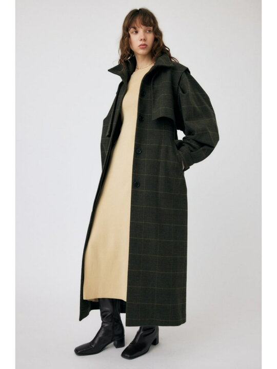 楽天市場】【SALE／60%OFF】LAYERED DESIGN ロングコート MOUSSY 