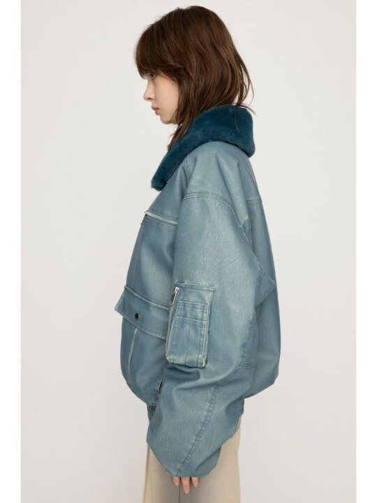 楽天市場】VINTAGE F/LEATHER S/ブルゾン SLY スライ ジャケット 
