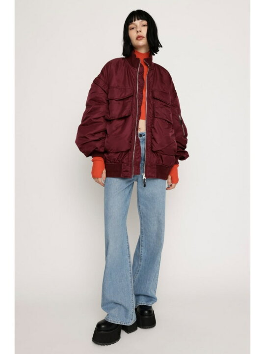 楽天市場】【SALE／20%OFF】DAMAGE 2WAY OVER MA-1 SLY スライ 