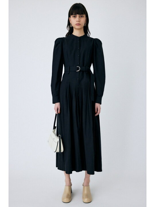 楽天市場】【SALE／60%OFF】BELTED PLEATS ドレス MOUSSY マウジー 
