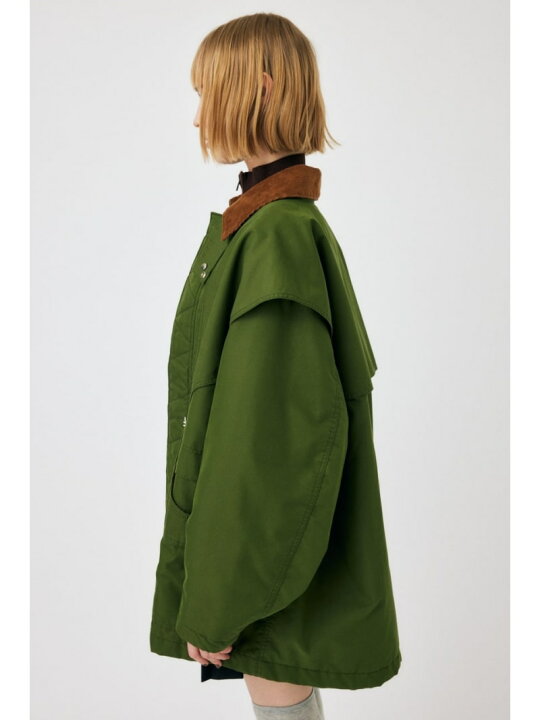 楽天市場】【SALE／50%OFF】BELTED CAPE HUNTING ジャケット MOUSSY 