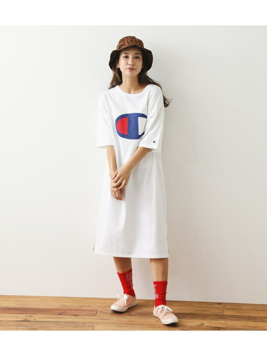 楽天市場 Sale 30 Off Champion Footballワンピース Rodeo Crowns Wide Bowl ロデオクラウンズワイドボウル ワンピース 5ー9分袖ワンピース ホワイト ネイビー グレー Rba E 送料無料 Rakuten Fashion シェルターウェブストア
