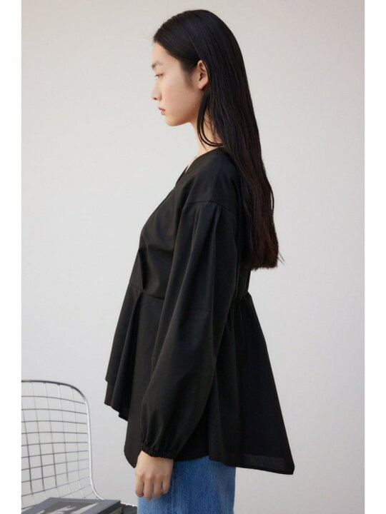 楽天市場】【SALE／50%OFF】2WAYバルーンスリーブペプラムブラウス 