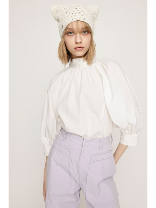楽天市場】【SALE／60%OFF】2WAY VOLUME SLEEVE STITCH ブラウス SLY 