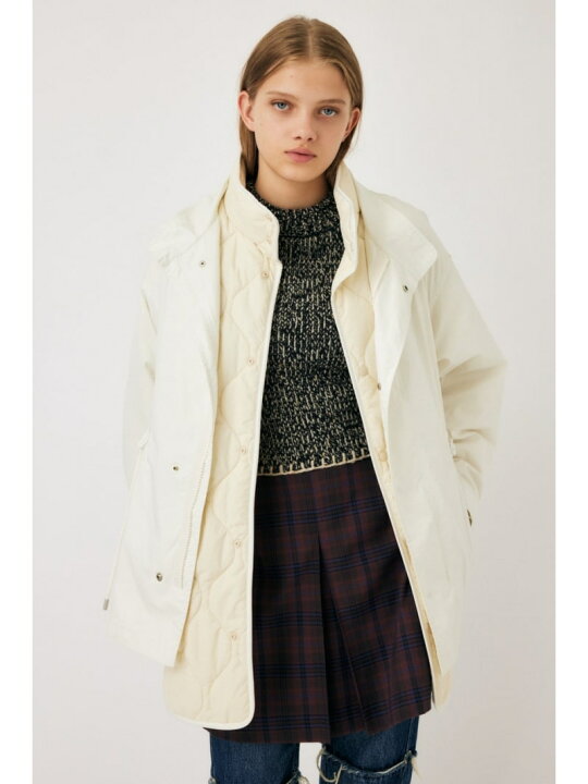 楽天市場】【SALE／50%OFF】LINER PUFFER MIDDLE コート MOUSSY 