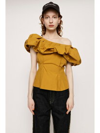 【SALE／20%OFF】2WAY VOLUME FRILL ブラウス SLY スライ トップス シャツ・ブラウス ブラック ホワイト イエロー【RBA_E】【送料無料】[Rakuten Fashion]