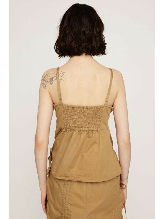 楽天市場】【SALE／20%OFF】DRAWSTRING CAMI トップス SLY スライ 