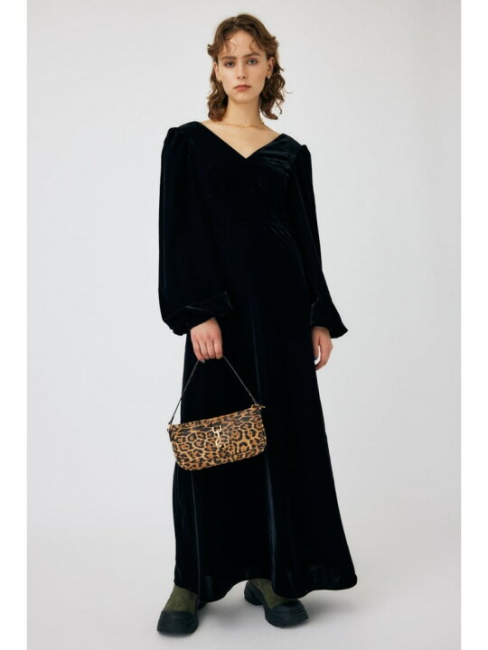 楽天市場】【SALE／50%OFF】FLORAL PRINT VELOUR ドレス MOUSSY 