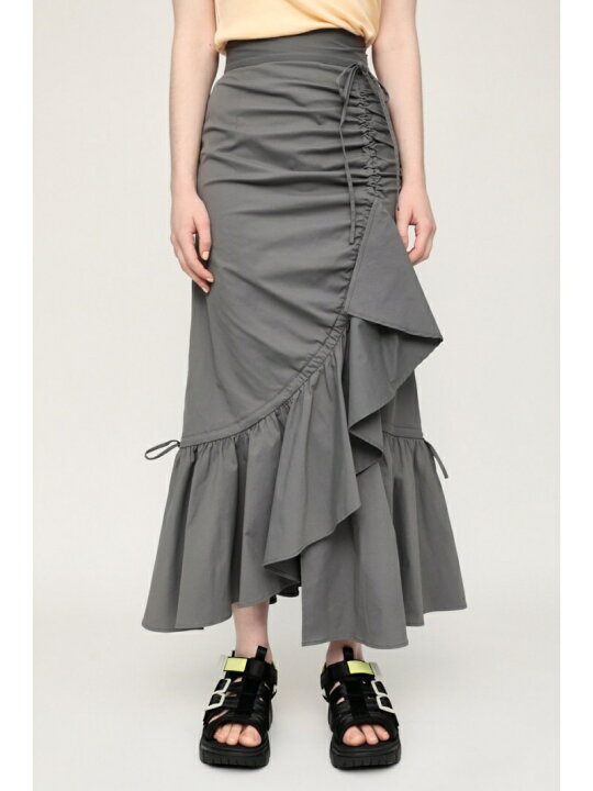 楽天市場】【SALE／40%OFF】ASYMMETRY HEM GATHER スカート SLY スライ  