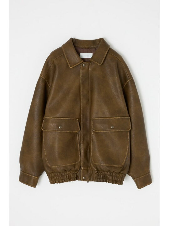 楽天市場】【SALE／20%OFF】F/LEATHER A-2 フライトジャケット MOUSSY 