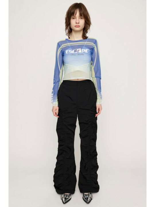 楽天市場】【SALE／50%OFF】ASYMMETRY GATHER パンツ SLY スライ  