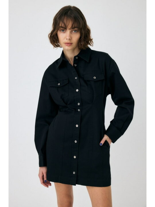 楽天市場】【SALE／50%OFF】WAIST TUCK ミニドレス MOUSSY マウジー 