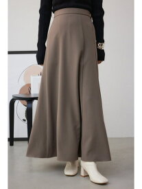 【SALE／50%OFF】マットサテンナロースカート AZUL BY MOUSSY アズールバイマウジー スカート ロング・マキシスカート ベージュ グレー【RBA_E】[Rakuten Fashion]