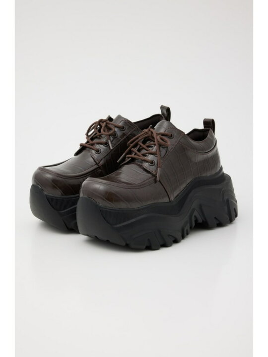楽天市場】【SALE／20%OFF】CHUNKY TECH F/LEATHER スニーカー SLY 