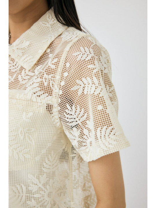 楽天市場】【SALE／50%OFF】CHEMICAL レースシャツ MOUSSY マウジー 