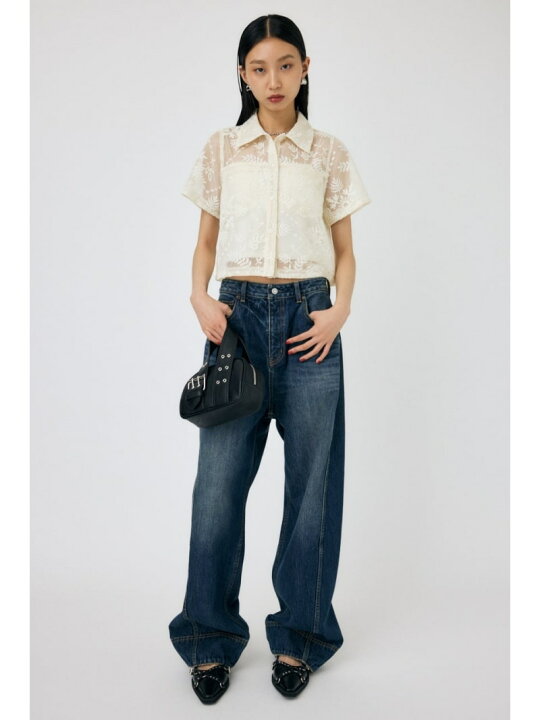 楽天市場】【SALE／50%OFF】CHEMICAL レースシャツ MOUSSY マウジー 