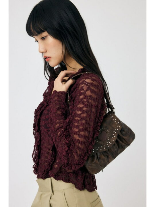 楽天市場】【SALE／60%OFF】HEART GATHER スタッズバッグ MOUSSY 