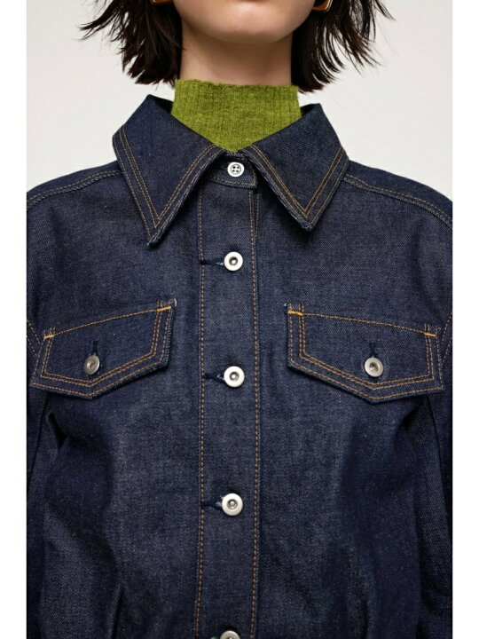 楽天市場】【SALE／20%OFF】CROP DENIM TUCK JK-A SLY スライ 